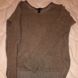 Forever 21 Brown/tan long sleeve shirt. SIZE: Medium